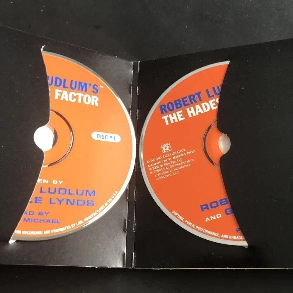 The Hades Factor by Robert Ludlum 6 CD Audiobook